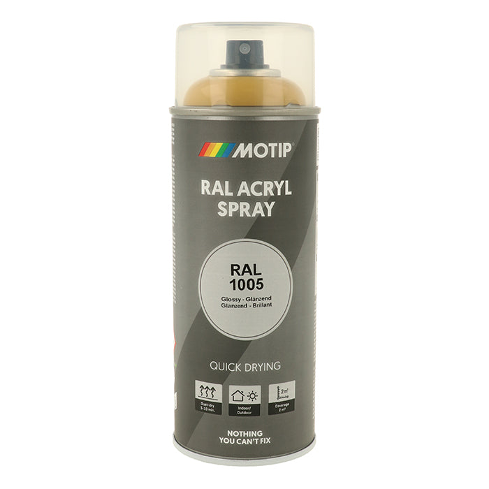 Motip, Ral 1005 Kiiltävä Hunajankeltainen
