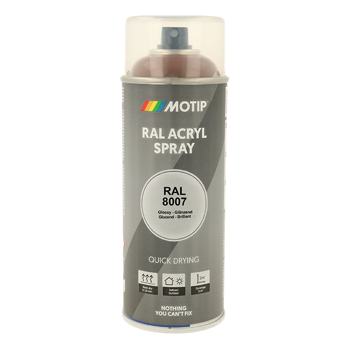 Motip, Ral 8007 Kiiltävä Dear Brown