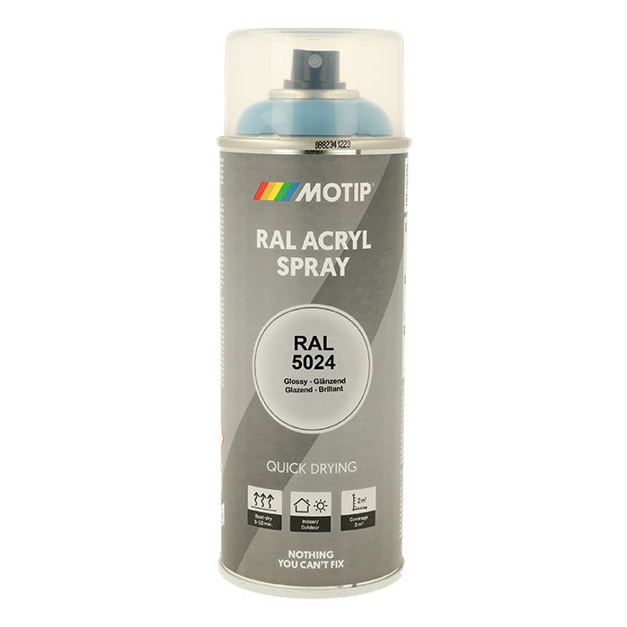 Motip, Ral 5024 Högblank Pastellblå