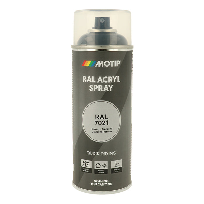 Motip, Ral 7021 Högblank Svartgrå