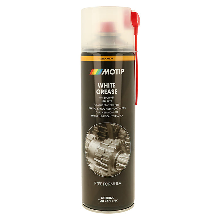 Motip, Valkoinen Sprayrasva 500ml.