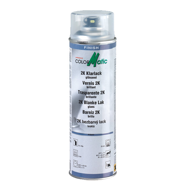 ColorMatic, Clear Coat High Gloss 2K Hi-speed 500ml.