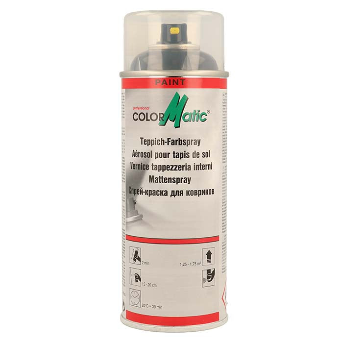 ColorMatic, Tekstiilisuihke Antrasiitti Lattiamattoihin 400ml.