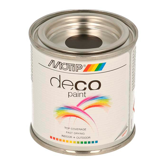 Motip, Deco Ral 9005 Blank Djupt Svart 100ml Burk
