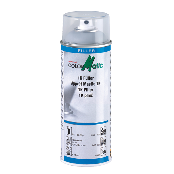 ColorMatic, Akryylitäyteharmaa 400ml.