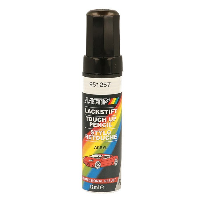 Motip, 951257 Lackstift Akryl Bilack 12ml
