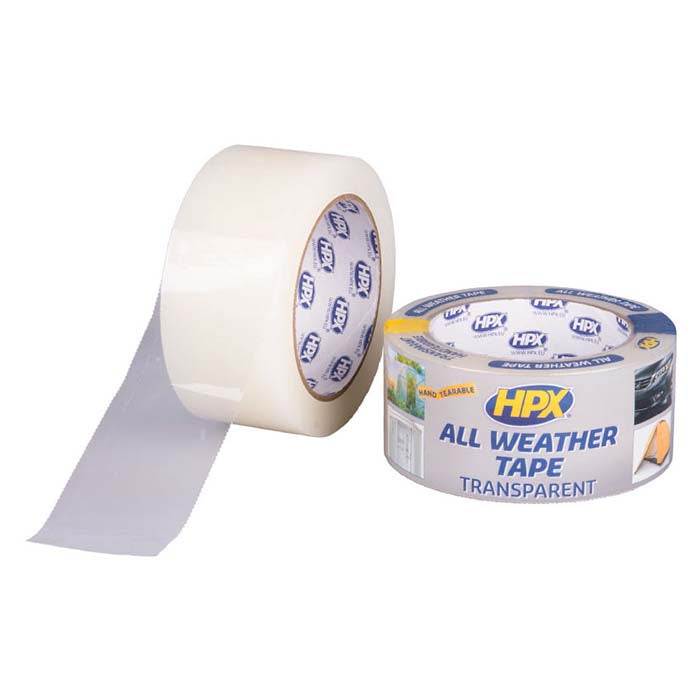 HPX, All Weather Tape Transparent, 48mm x 25m