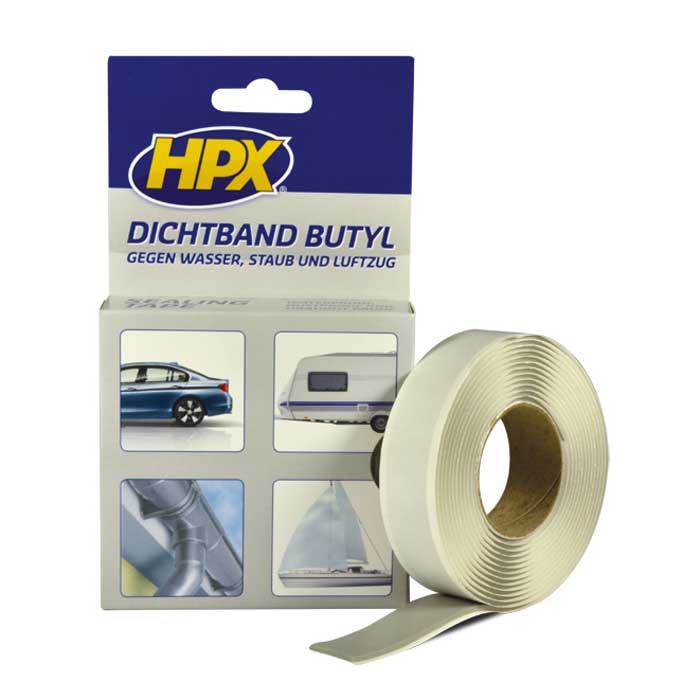 HPX, Butyylitiivisteteippi Harmaa 20mmx3m