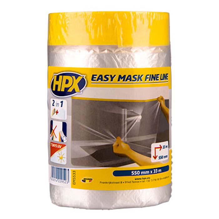 HPX, Easy Mask Fine Line 4750 550MM x 33M
