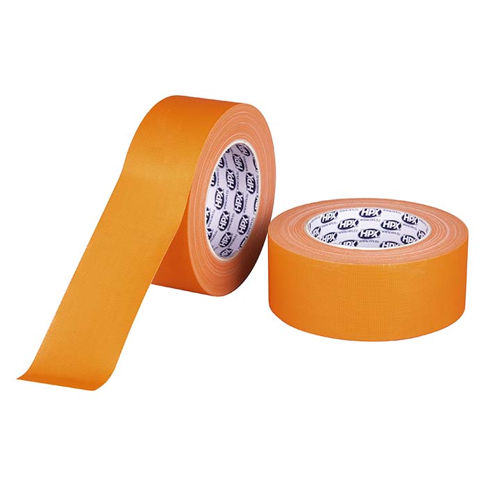 HPX, Gaffatejp Fluo Orange, 50mm x 25m