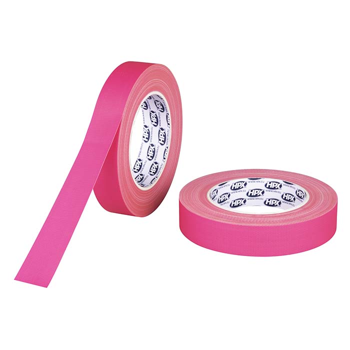 HPX, Teippi Fluo Pink, 25mm x 25m