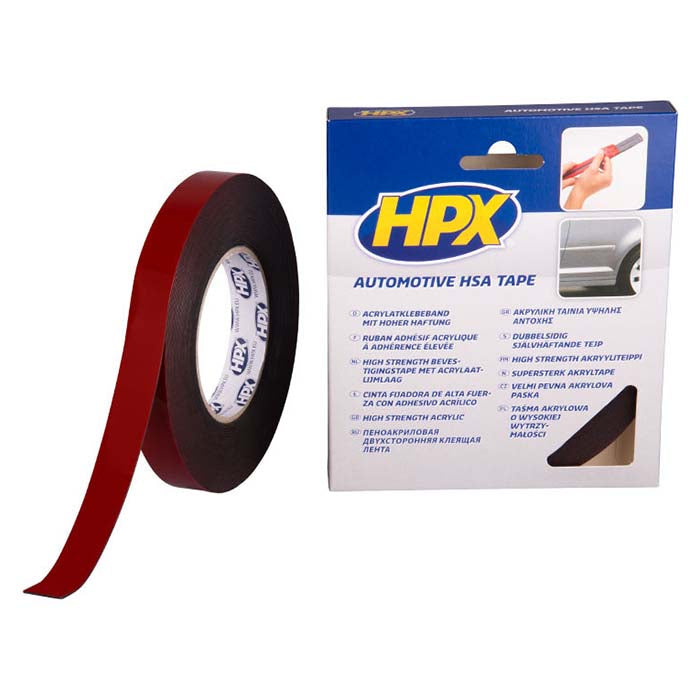 HPX, Dubbelhäftande Tejp 19mm x 10m