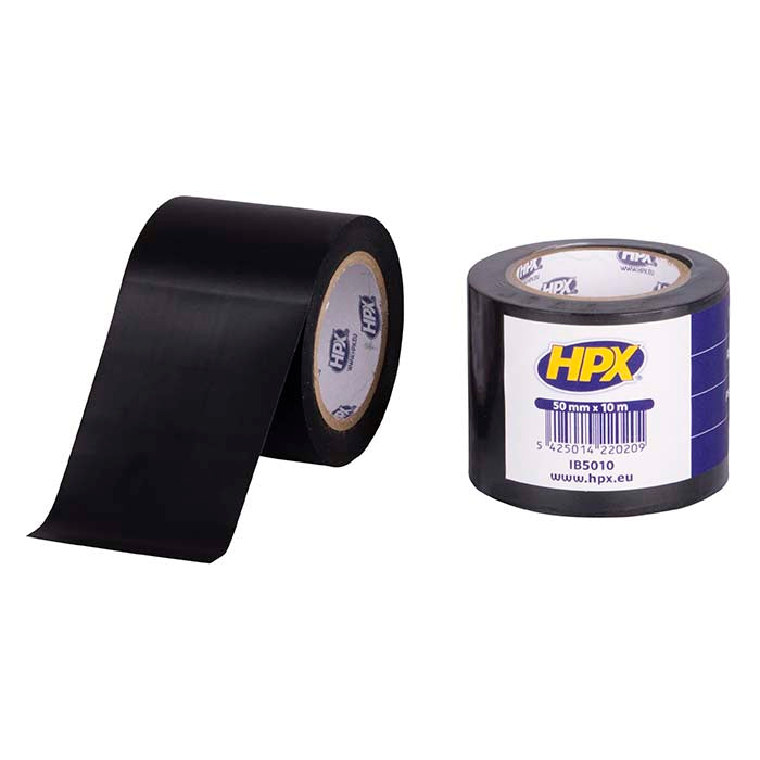 HPX, Eristekappale Musta 50mm x 10m
