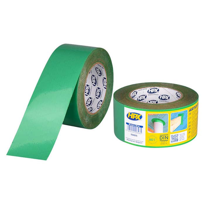 HPX, PE Film Tape, Grön, 60mm x 25m