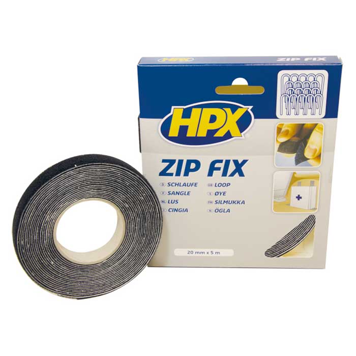 HPX, Zip Fix Velcro Tape 20mmx5m (loop)