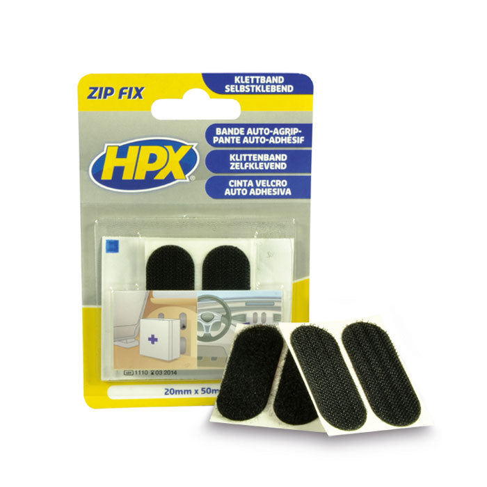 HPX, Zip Fix Velcro-pads