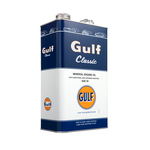 Gulf, Moottoriöljy Classic Sae 30, 5 Litraa