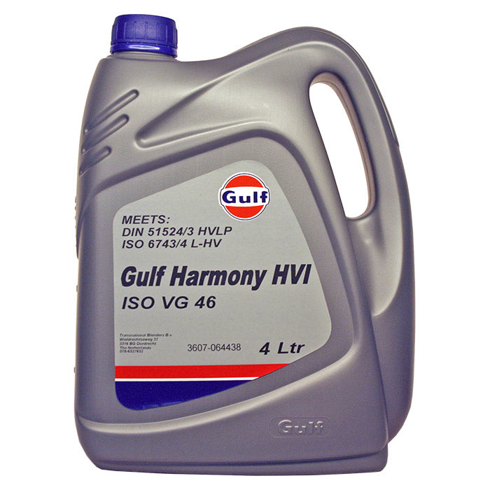 Gulf, Harmony Hvi 46 Hydraulolja 4 Liter