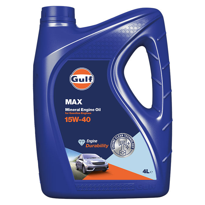 Gulf, Moottoriöljy Max 15W-40 4L
