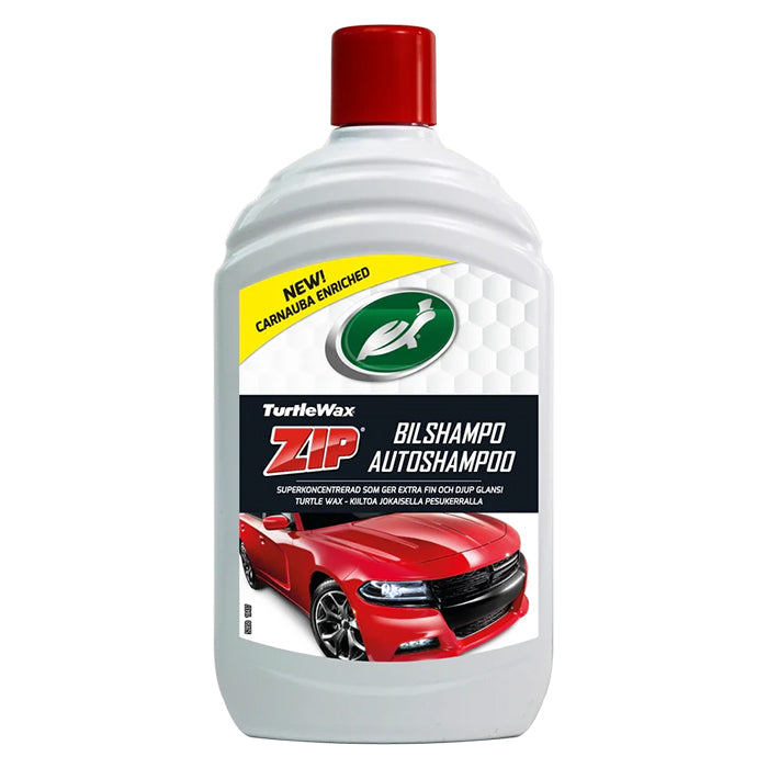 Turtle, Zip Bilshampoo 500 ml