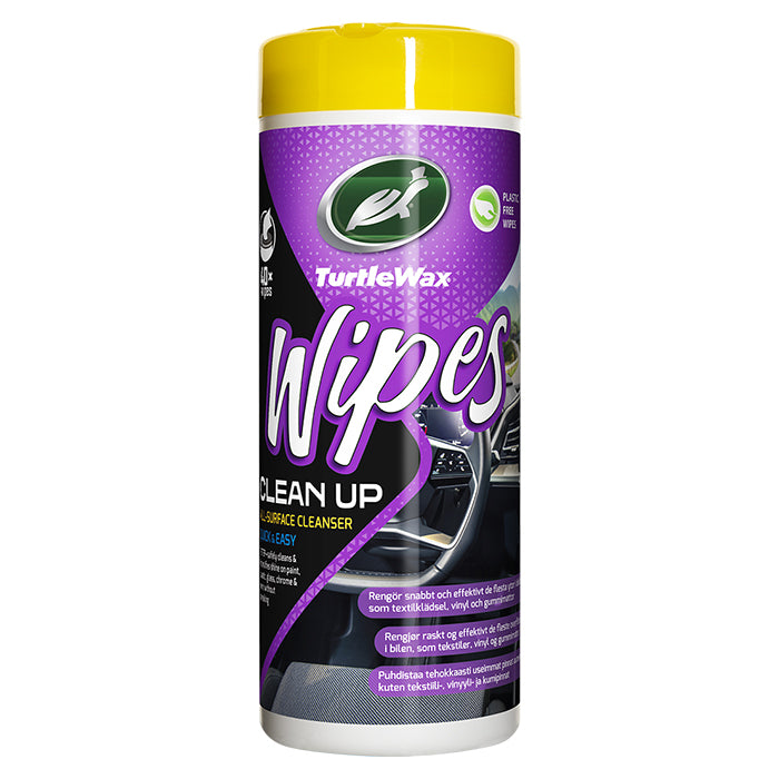 Turtle, Wipes Clean Up Tube 40 kpl.