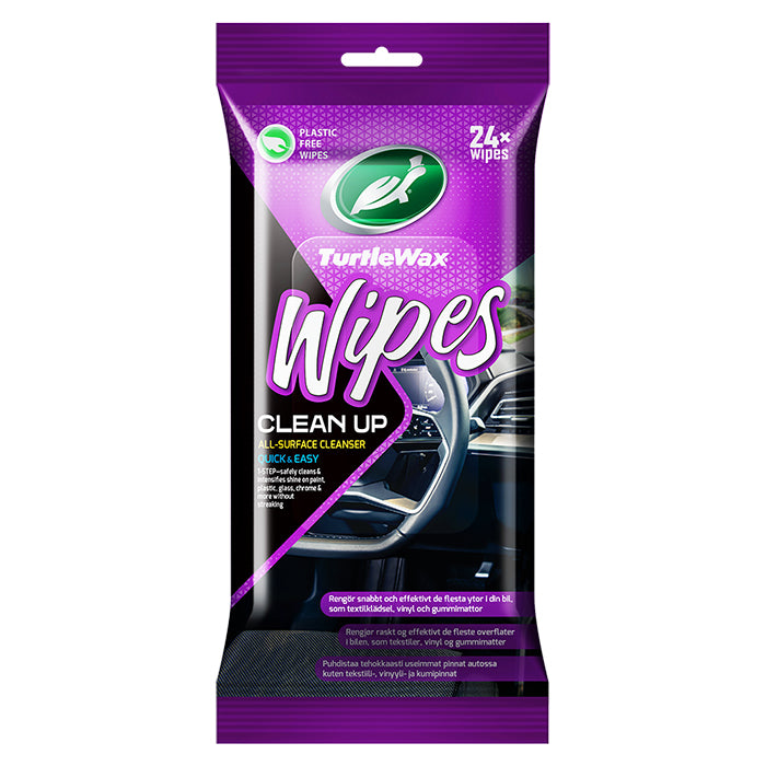 Turtle, Wipes Clean Up Flatpack 24 Kpl.