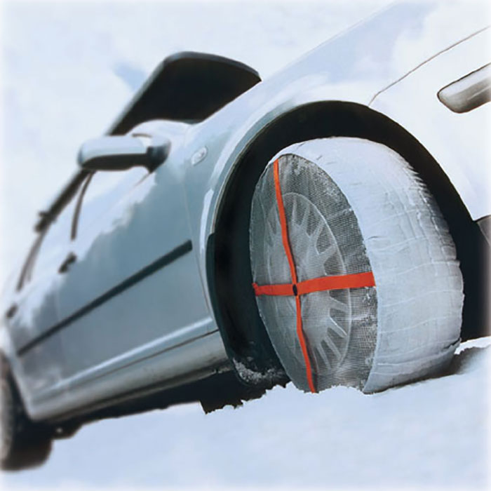 , Snökedjor Autosock Snöskor, 145-13, 155/65-13, 155/70-13, 165