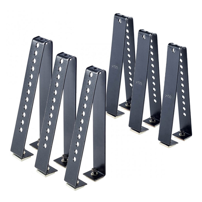 Cruz, Laststop Set 18 cm Alumiiniputkille - 6 kpl.