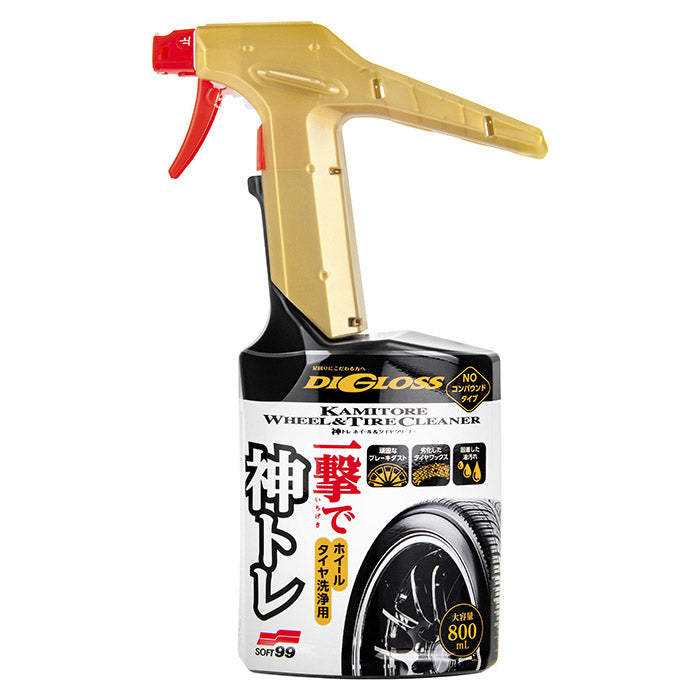 Soft99, Digloss Kamitore Vanteen ja Renkaan Puhdistaja 800ml