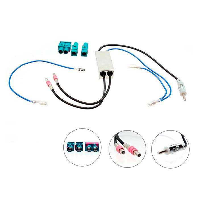Connects2, Ct27aa76 Dubbel Antennadapter VW
