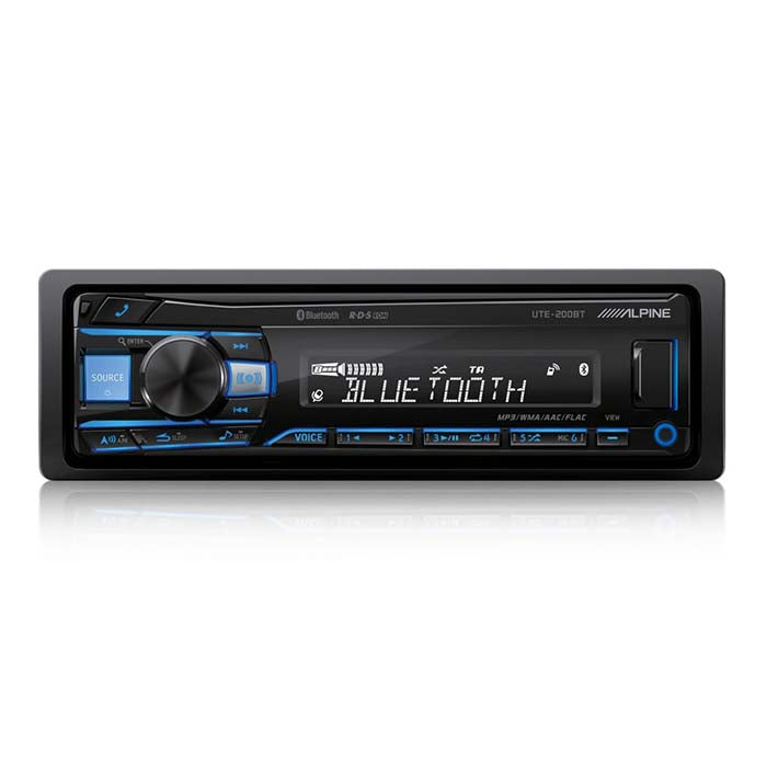 Alpine, UTE-200BT Viritin/iPod Bluetooth 2 Line Out